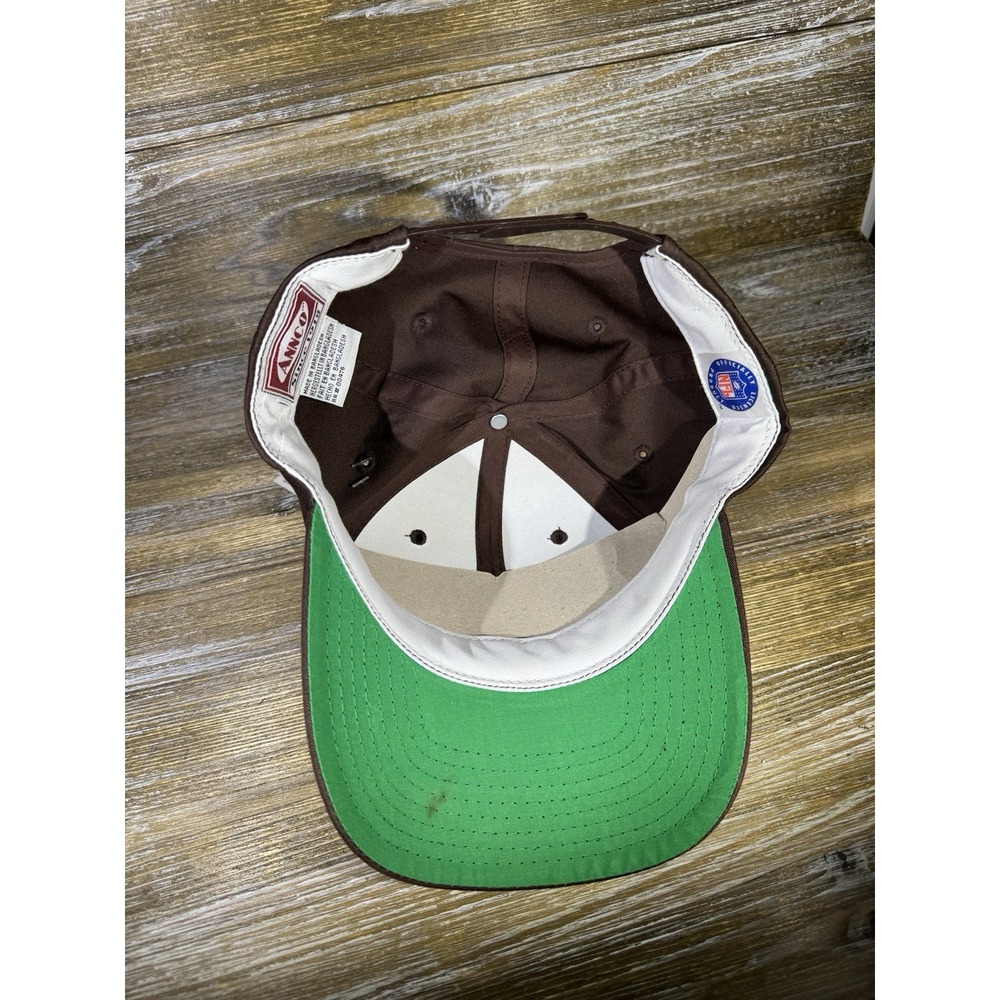 Annco Cleveland Browns Vintage 90s Hat‎ Cap NFL Brown SnapBack NWT - Picture 5 of 10
